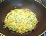 ★保存食で簡単★チヂミ風お好み焼き★作り方4写真