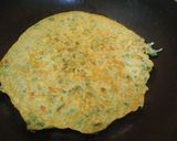 ★保存食で簡単★チヂミ風お好み焼き★作り方5写真