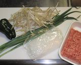 野菜たっぷり！簡単へるしーチャプチェ☆作り方1写真