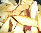 フライパンで簡単～大学芋もどき作り方1写真