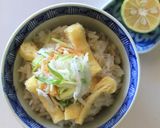 しらす干し・油揚げで大根おろしご飯作り方7写真