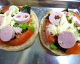 トマトと魚ニソのトースト　酢味噌風味作り方3写真