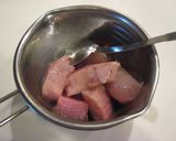 ブリの唐揚げ　ピリ辛ソース。作り方2写真