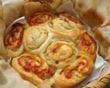 同時に2種類☆菓子&総菜パン作り方13写真