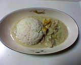 自家製グリーンカレーペーストでタイカレー作り方8写真