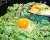 ほうれん草とにんにくチャーハン野菜嫌いに作り方7写真