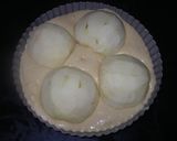 りんご埋め込みでこぼこケーキ作り方8写真