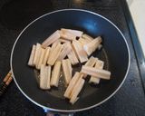 レンコンの炒め煮。作り方2写真