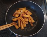 レンコンの炒め煮。作り方4写真