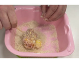 うずらと生ハムチーズの串カツ★動画あり★作り方8写真