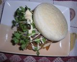 マフィンの焼きそばサンド作り方4写真