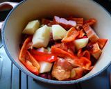 ベーコンと豆、野菜のほっこり煮作り方5写真