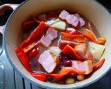 ベーコンと豆、野菜のほっこり煮作り方6写真
