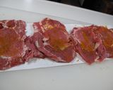 豚肉照り焼きカレー味作り方1写真