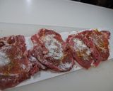 豚肉照り焼きカレー味作り方2写真