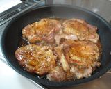 豚肉照り焼きカレー味作り方3写真