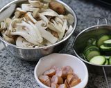 オリーブオイル炊き込みご飯＊きのこ＊作り方1写真