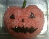キャラ弁 ハロウィンお化けカボチャ作り方3写真