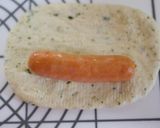 バジル風味のウインナーパン♪作り方3写真