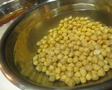 ヒヨコ豆と赤インゲン豆の豚トマト煮作り方1写真