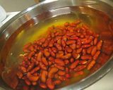 ヒヨコ豆と赤インゲン豆の豚トマト煮作り方2写真