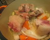 ヒヨコ豆と赤インゲン豆の豚トマト煮作り方5写真
