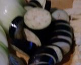 牛コマ＋なす＋油揚げでピリッと辛い一品作り方1写真