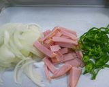 ソースがかくし味・スパゲティナポリタン作り方1写真