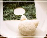ハロウィンに♪黒猫頭巾ガール＊キャラ弁作り方2写真