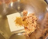 豆腐のツナクリームパスタ♬作り方2写真