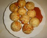たこ焼き器で作るピザ風おつまみ作り方15写真