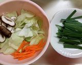 ベーコン＆しいたけ・野菜たっぷりパスタ作り方2写真