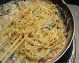 簡単で濃厚なクリームパスタ♪作り方9写真