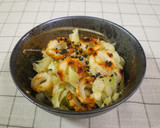 ◎焼きちくわとキャベツの旨みポンズ和え◎作り方4写真
