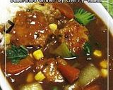 鶏肉団子の中華風カレー作り方7写真