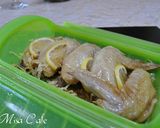 鶏手羽先のハチミツレモン作り方3写真