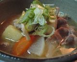 ♪具沢山♡炒めない豚汁♪作り方8写真