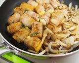 冷凍豆腐で♬肉巻き豆腐ステーキ♥作り方6写真