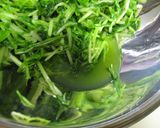 野菜不足の夫に☆水菜のハリハリナムル風作り方3写真