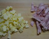 ベーコン☆パセリ☆チーズベーグル作り方1写真