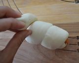 ぐるぐる巻きチョリソーベーグル作り方9写真