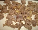とろとろ牛スジの味噌煮込み作り方2写真