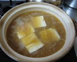 簡単小鍋♪母直伝のにんにく味噌で♪作り方3写真