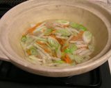 豆乳入り味噌煮込みうどん鍋作り方6写真