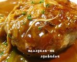 豚小間ハンバーグ・ねぎ味噌クリームソース作り方7写真