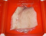 超簡単♪白身魚のマスタードクリームソース作り方1写真