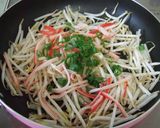 ヘルシーなのにコク旨☆もやしの味噌バタ～作り方3写真