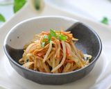 ヘルシーなのにコク旨☆もやしの味噌バタ～作り方6写真