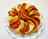 焼き林檎のシナモンメープルパンプディング作り方5写真