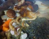 鶏手羽と野菜の煮物　黒糖使用。作り方6写真